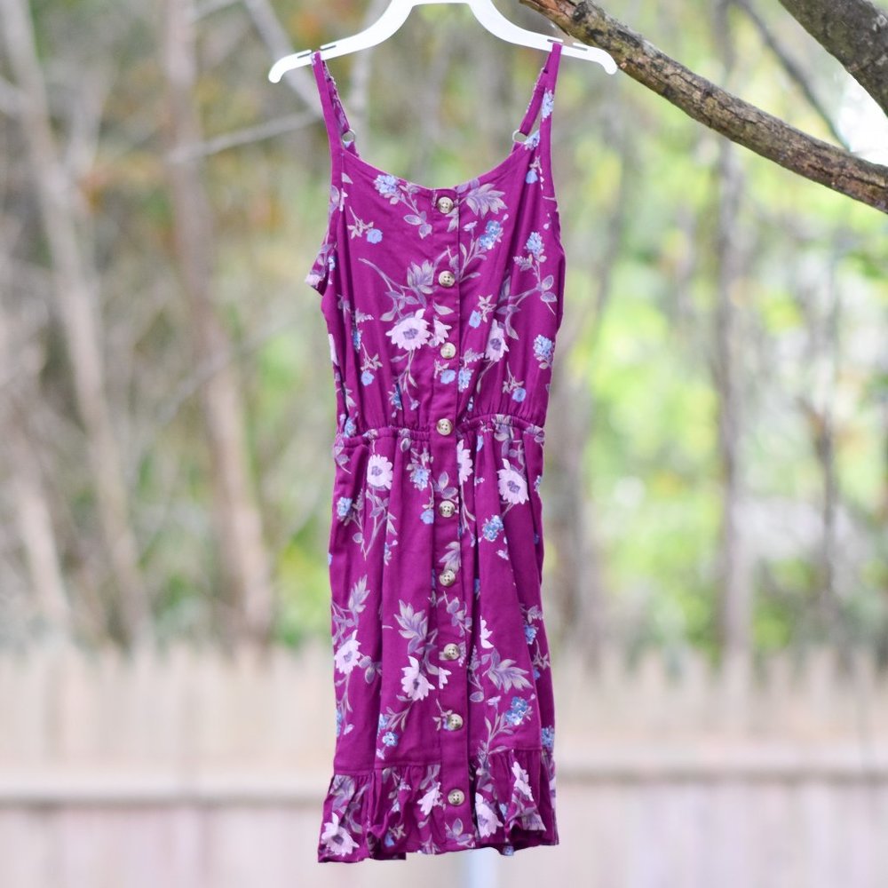 Floral Abercrombie Kids Dress Girls Size 7/8